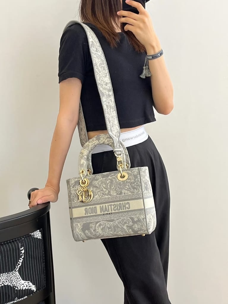 Dior Medium Lady Dior Bag - Image 2
