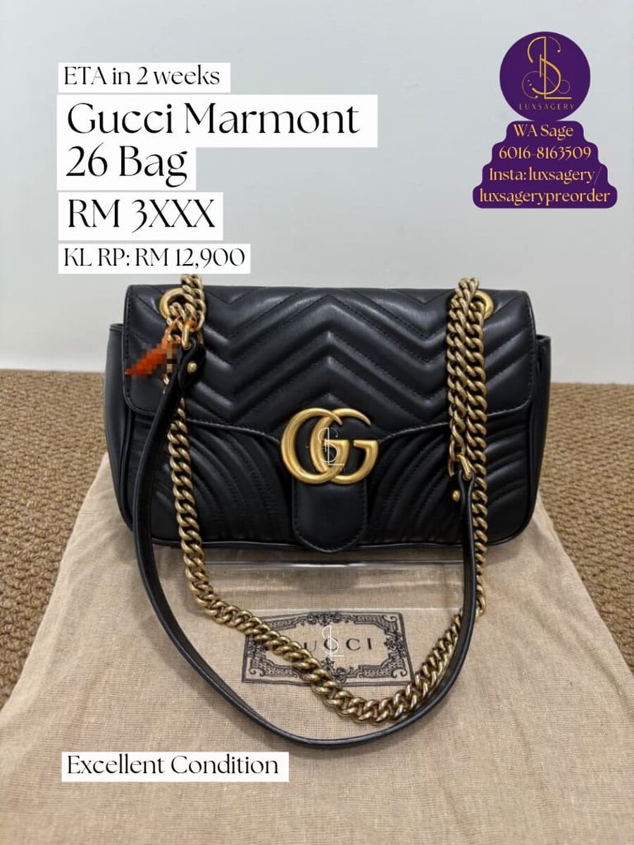 Gucci Marmont 26 Bag 