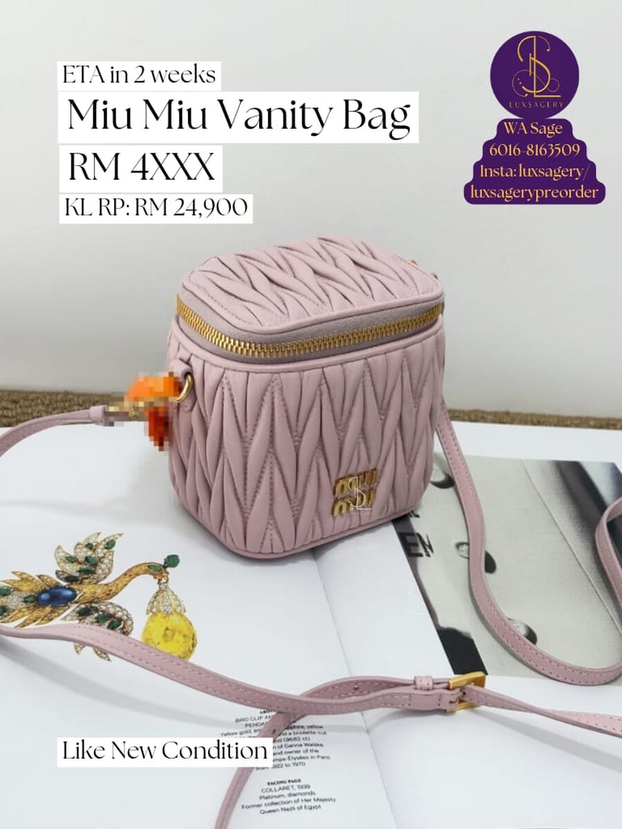 Miu Miu Vanity Bag 