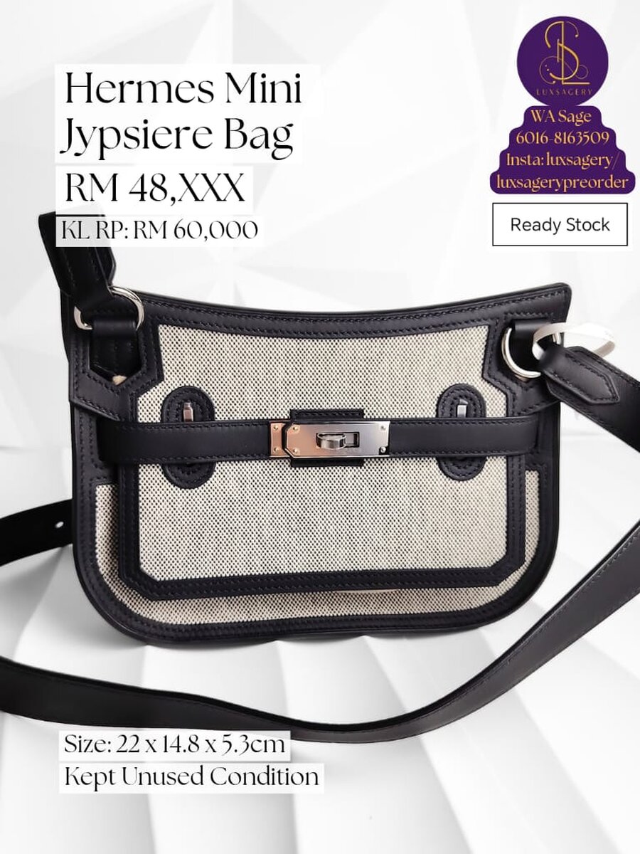 Hermes MiniJypsiere Bag 