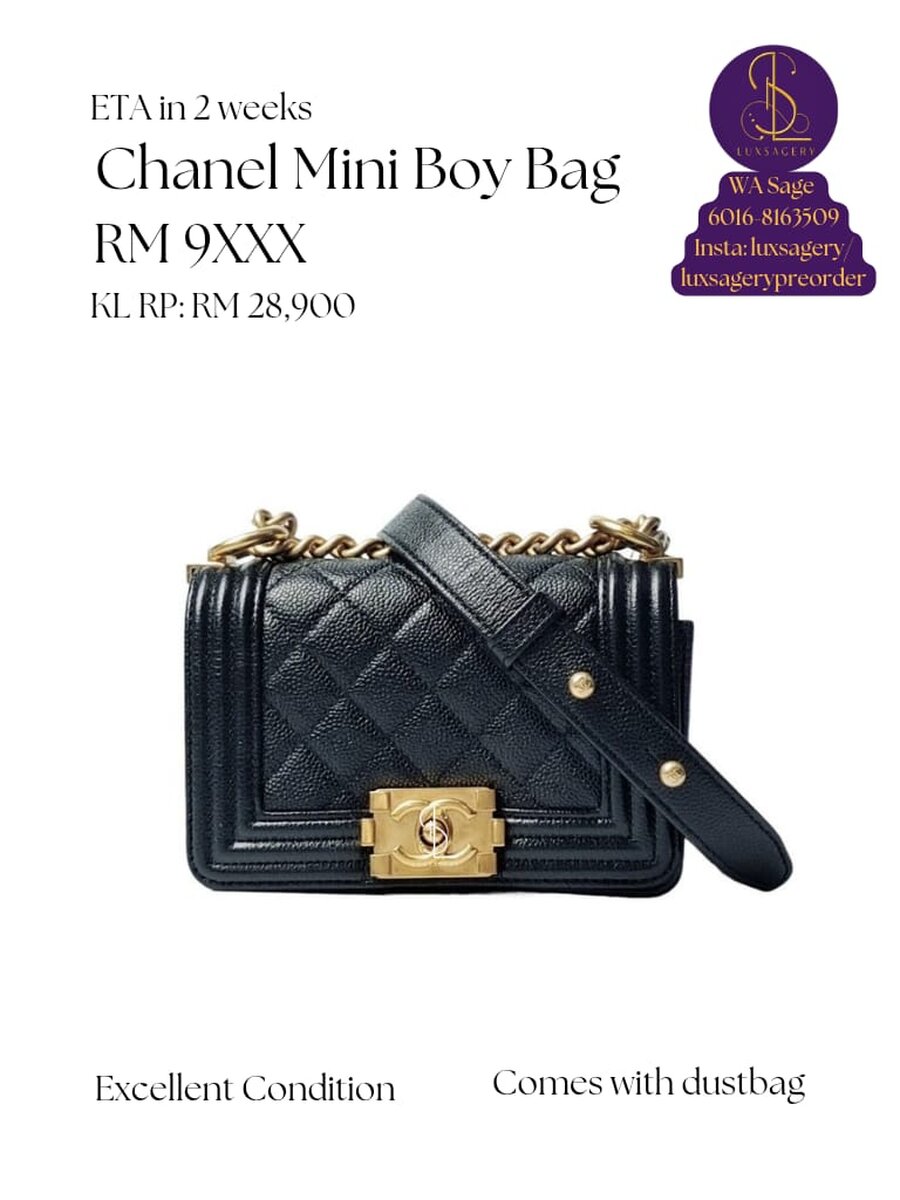 Chanel Mini Boy Bag 