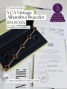 VCA Vintage Alhambra Bracelet - Image 2
